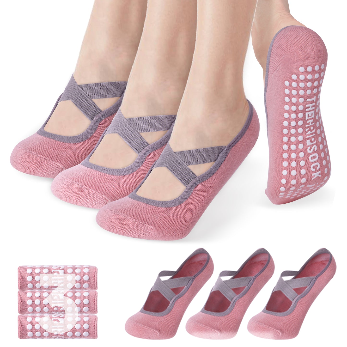 The Grip Sock Pilate Socks