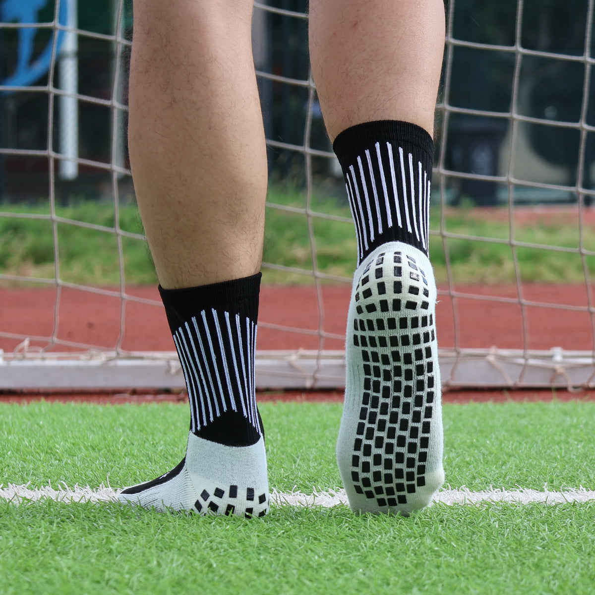 The Grip Sock Kids 4pk Black