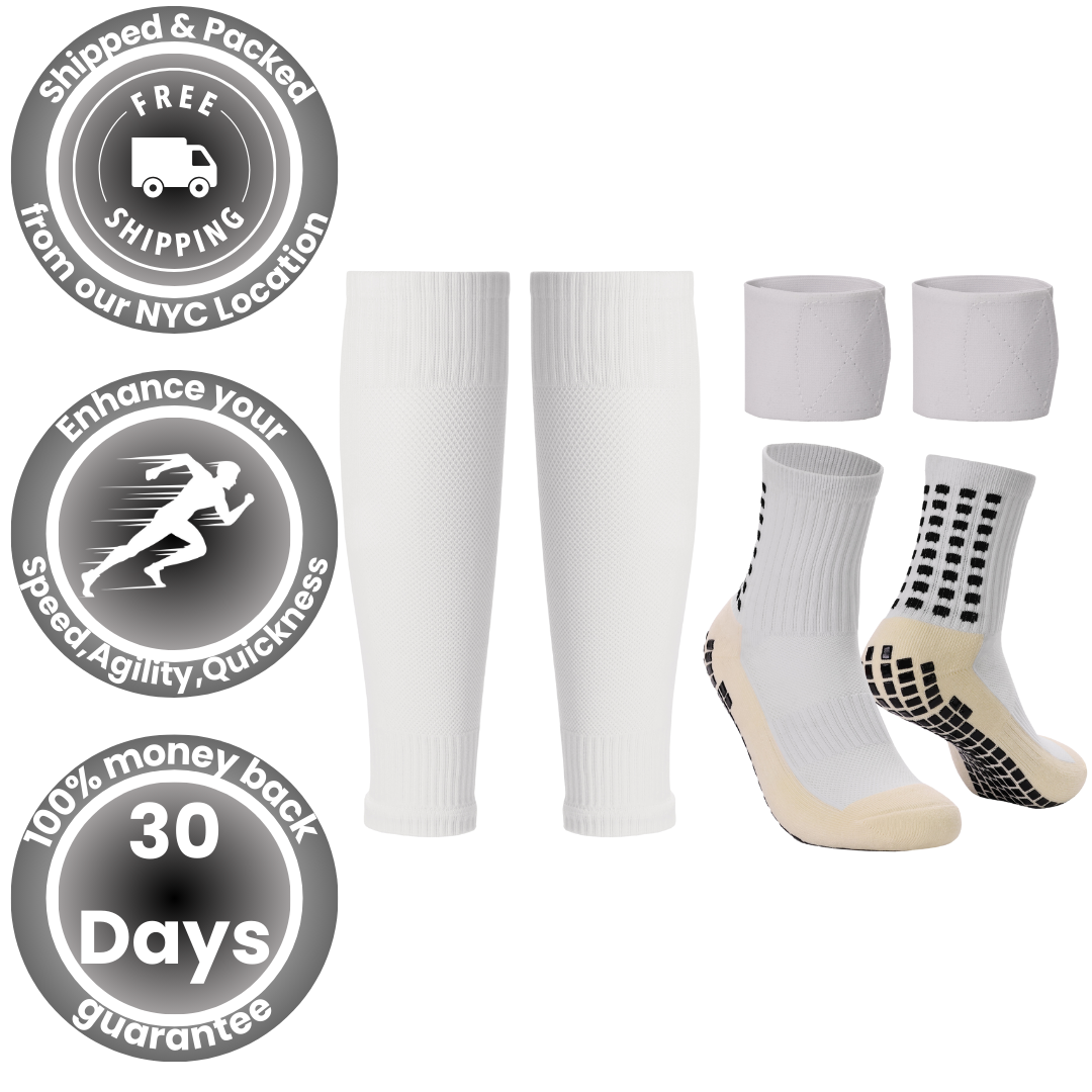 Grip Socks, Leg Sleeves & Shin Guard Straps