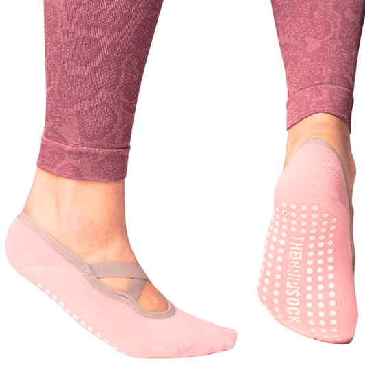 The Grip Sock 3pk Pilate Socks (PINK)