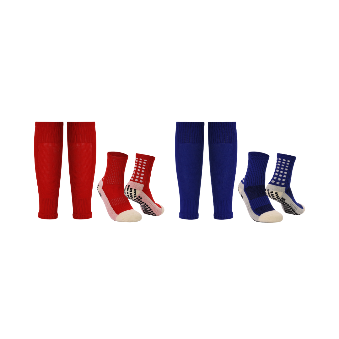 The Grip Sock Dual Pack Leg Sleeve Bundle