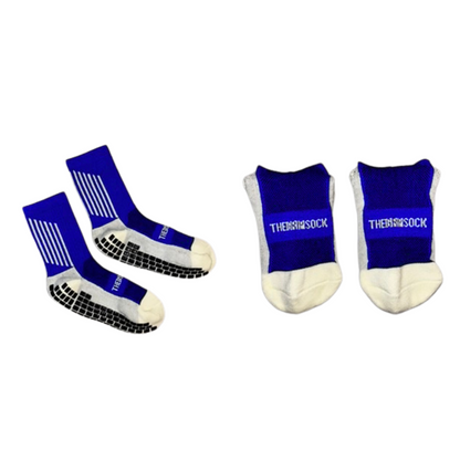 The Grip Sock Kids 4pk Blue