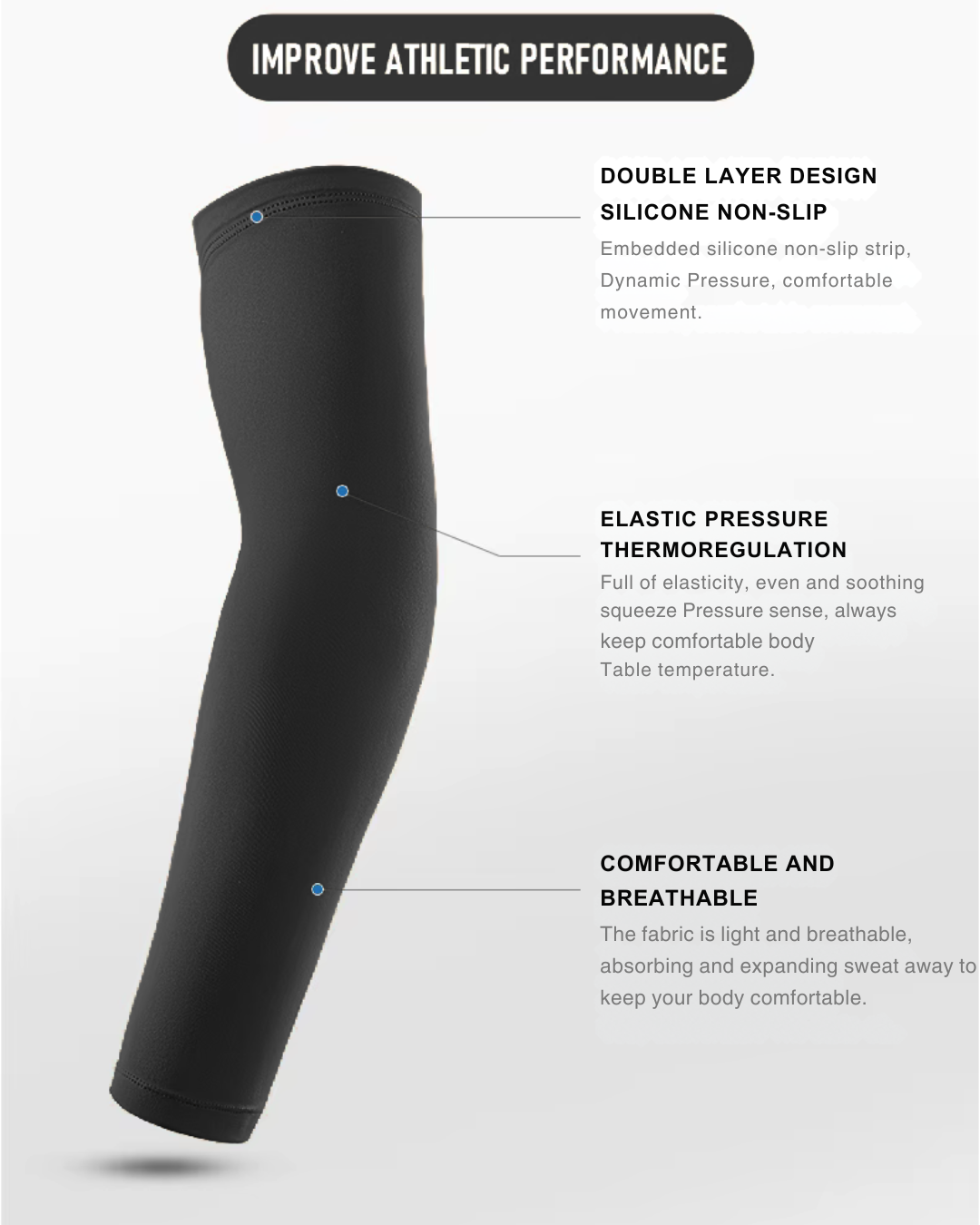 The Grip Sock Arm Sleeves