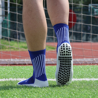 The Grip Sock Kids 4pk Blue